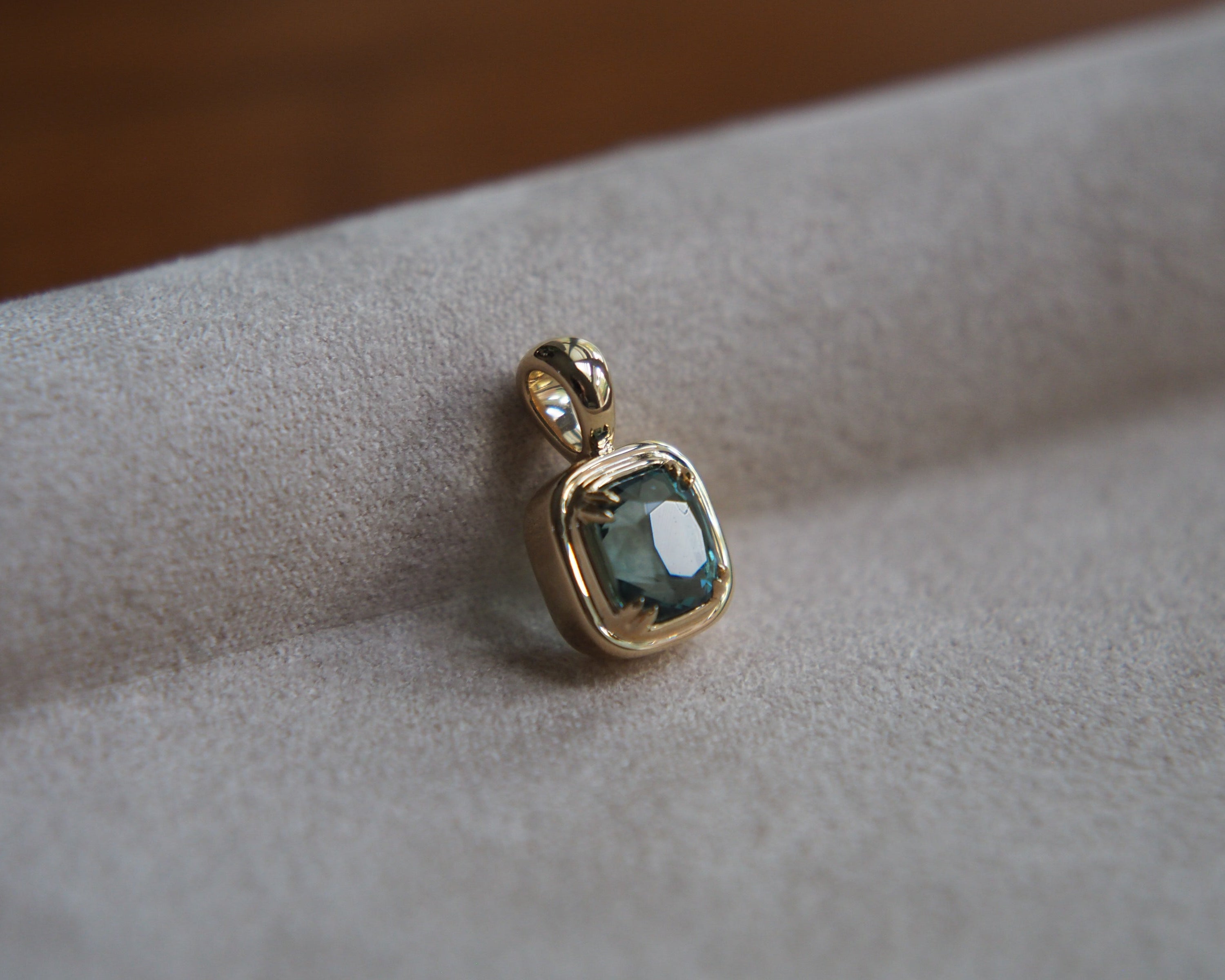 Juno Natural Tourmaline Pendant