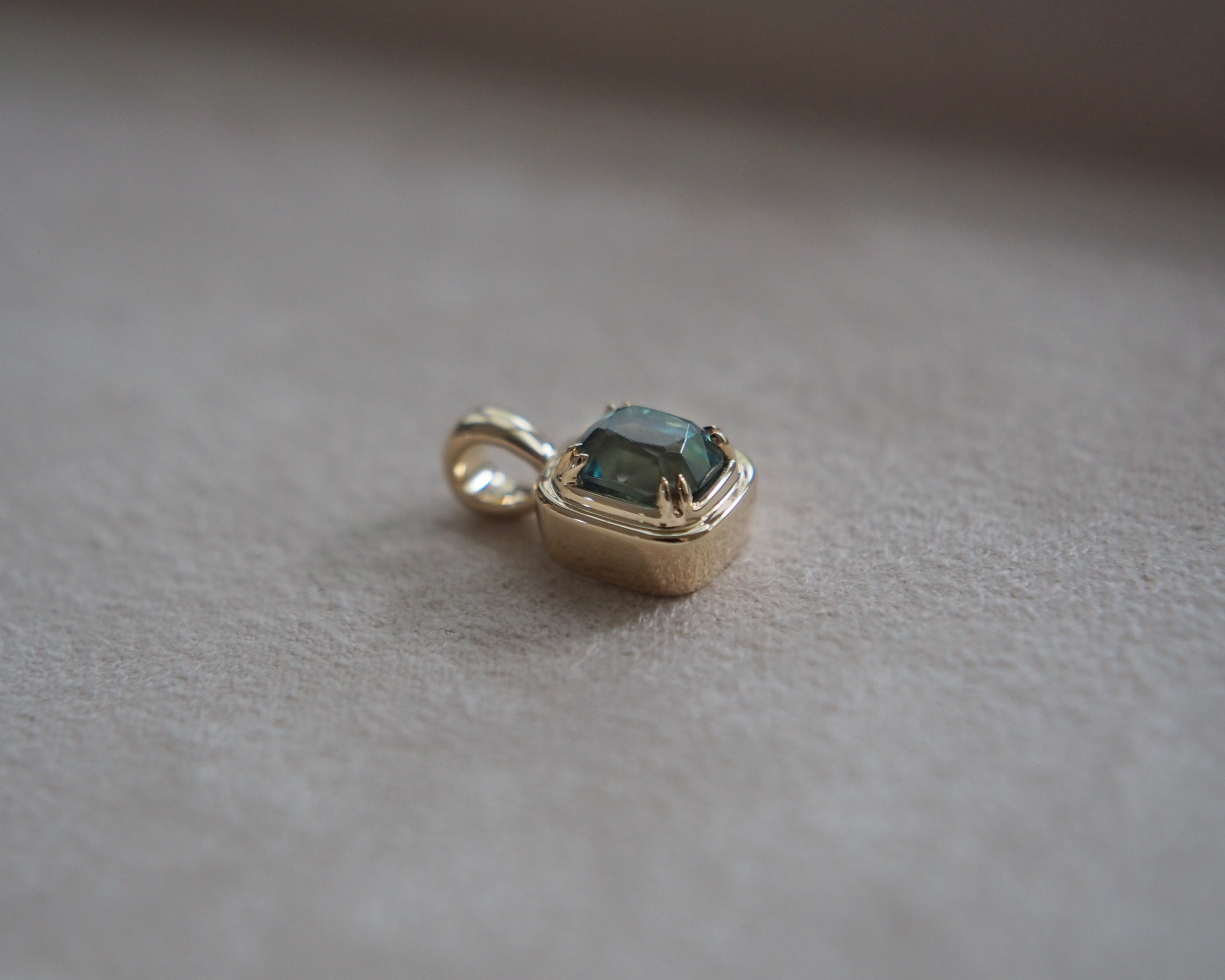 Juno Natural Tourmaline Pendant