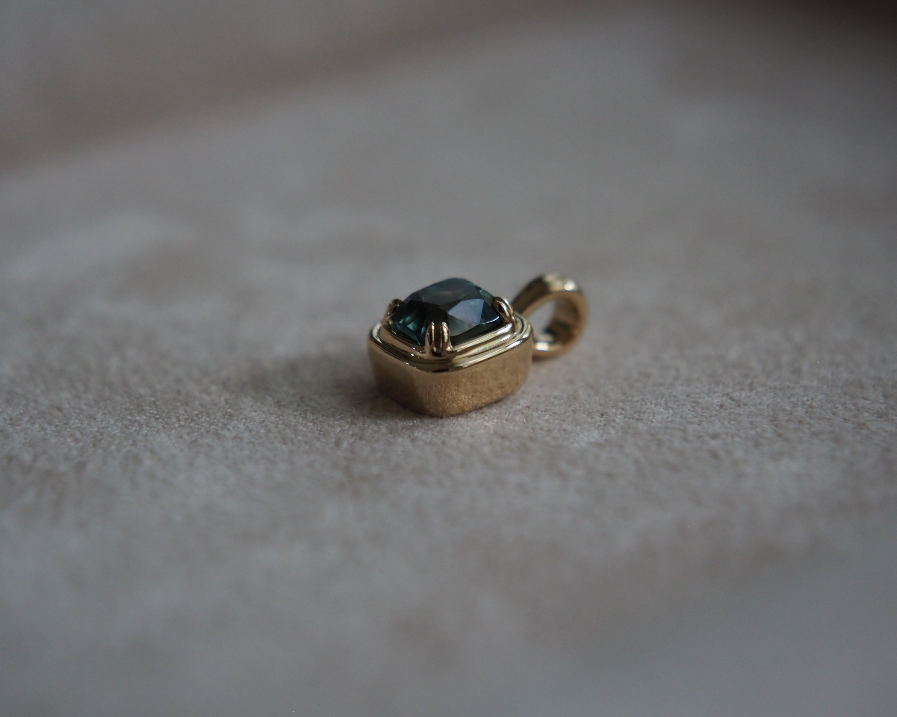 Juno Natural Tourmaline Pendant